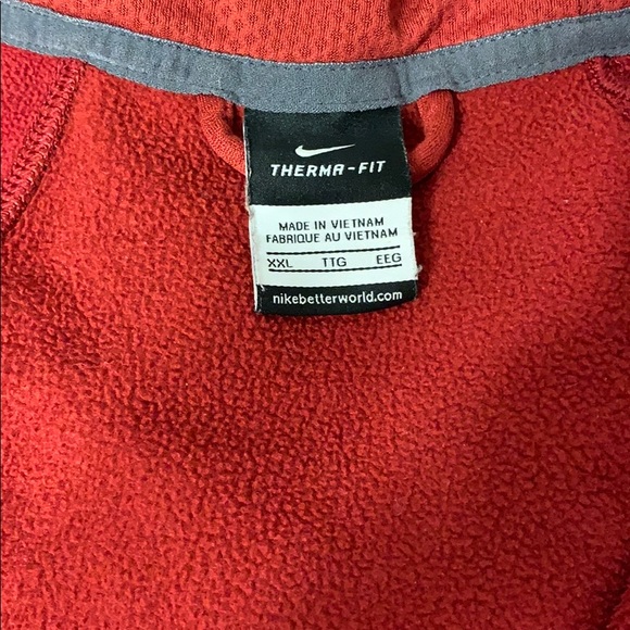 NIKE THERMA - FIT Hooded  Cougar sweatshirt - Picture 2 of 6